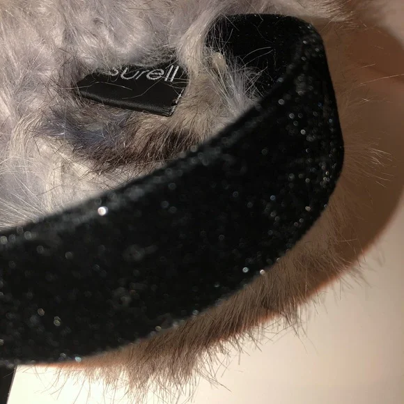 Surell Faux Fox Fur Earmuff with Velvet Headband - Picture 7 of 9